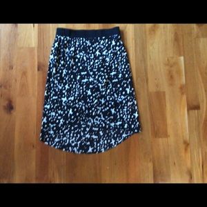 Cabi high low midi skirt